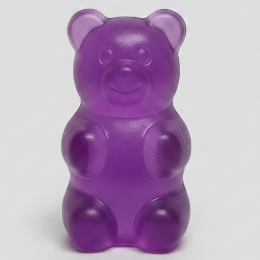Squishy Toy | Purple Gummy Bear Squish | Slow Rising | One Size