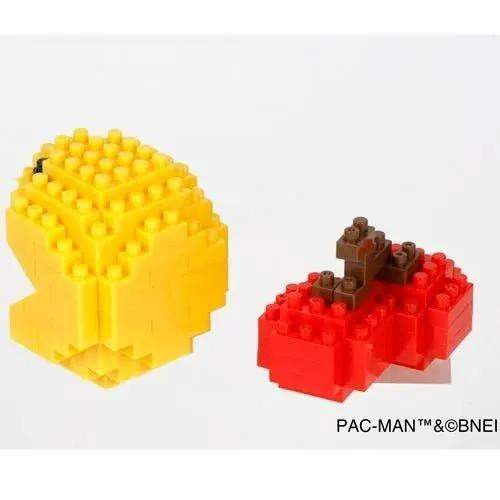 Pac-Man Pac-Man and Cherry Nanoblock Constructible Figures - ToyShnip