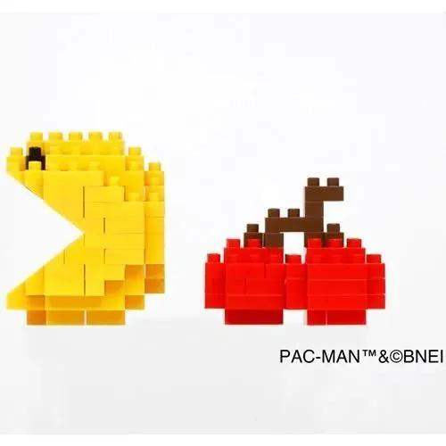 Pac-Man Pac-Man and Cherry Nanoblock Constructible Figures - ToyShnip