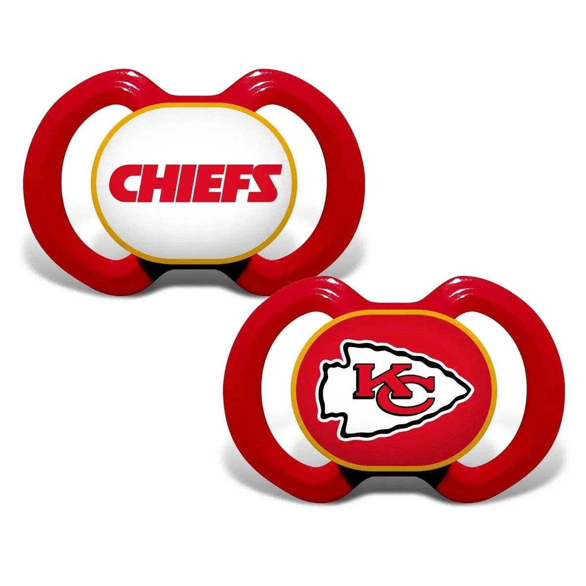  Kansas City Chiefs Pacifier 2 Pack Alternate Edition -  ToylandEU™