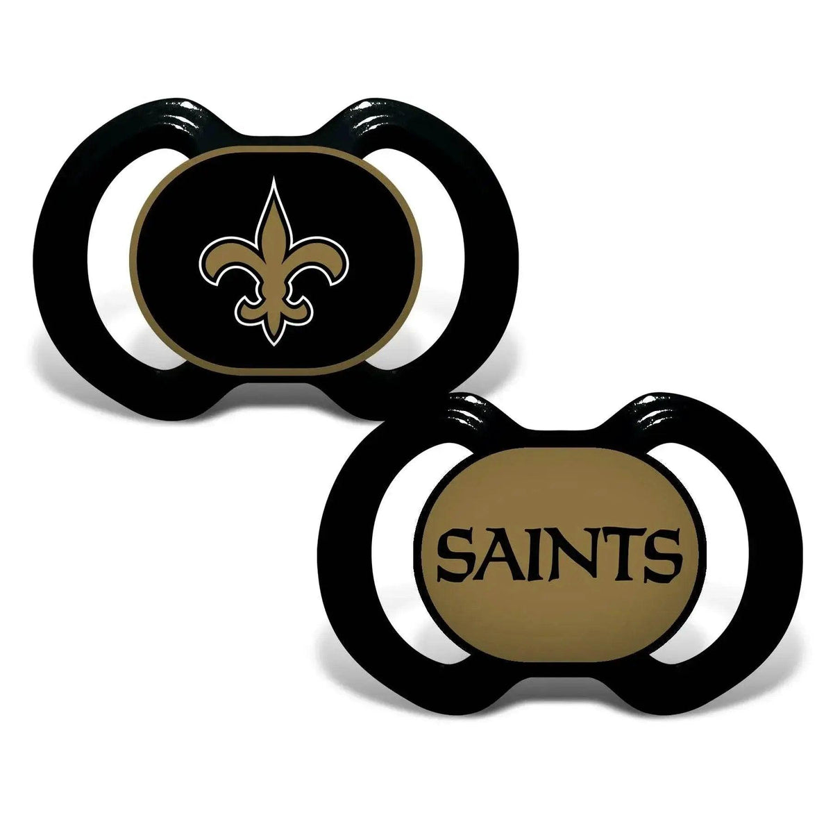  New Orleans Saints Pacifier 2 Pack Alternate Color Choices -  ToylandEU™