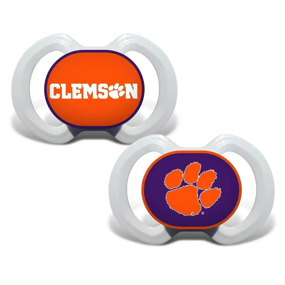  Clemson Tigers Pacifier 2 Pack Officially Licensed Premium -  ToylandEU™