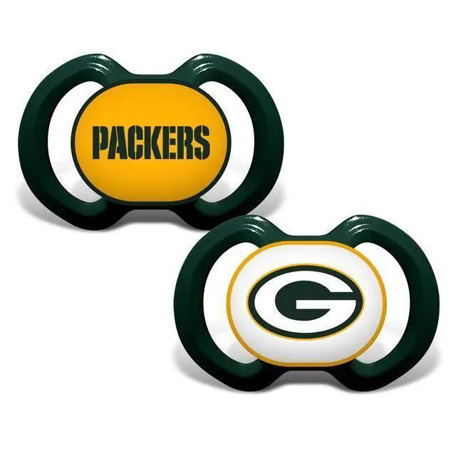  Green Bay Packers Baby Pacifiers 2 Pack Officially Licensed -  ToylandEU™