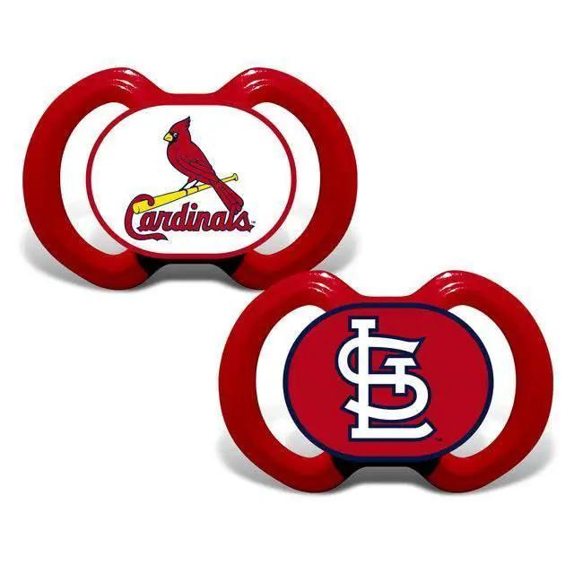  St Louis Cardinals Pacifier 2 Pack Orthodontic BPA Free -  ToylandEU™