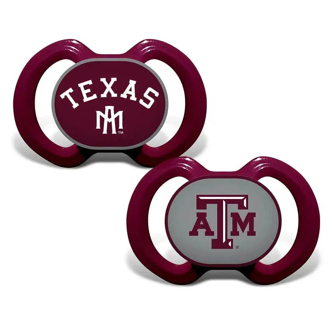  Texas A M Aggies Pacifier 2 Pack Officially Licensed -  ToylandEU™