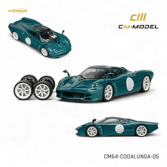  Pagani Codalunga 1-64 Diecast Preorder Green Exclusive -  ToylandEU™