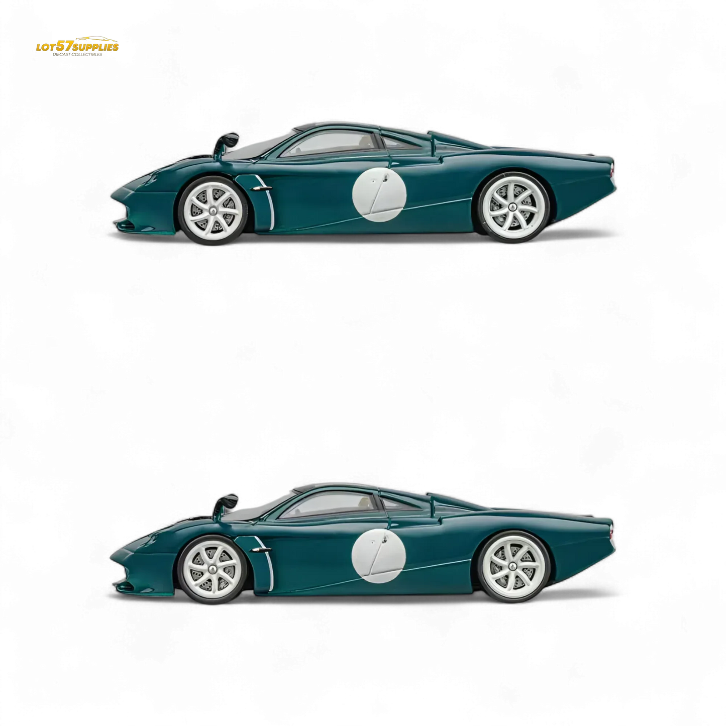 Pagani Codalunga 1 To 64 Preorder Green Exclusive Edition - ToylandEU