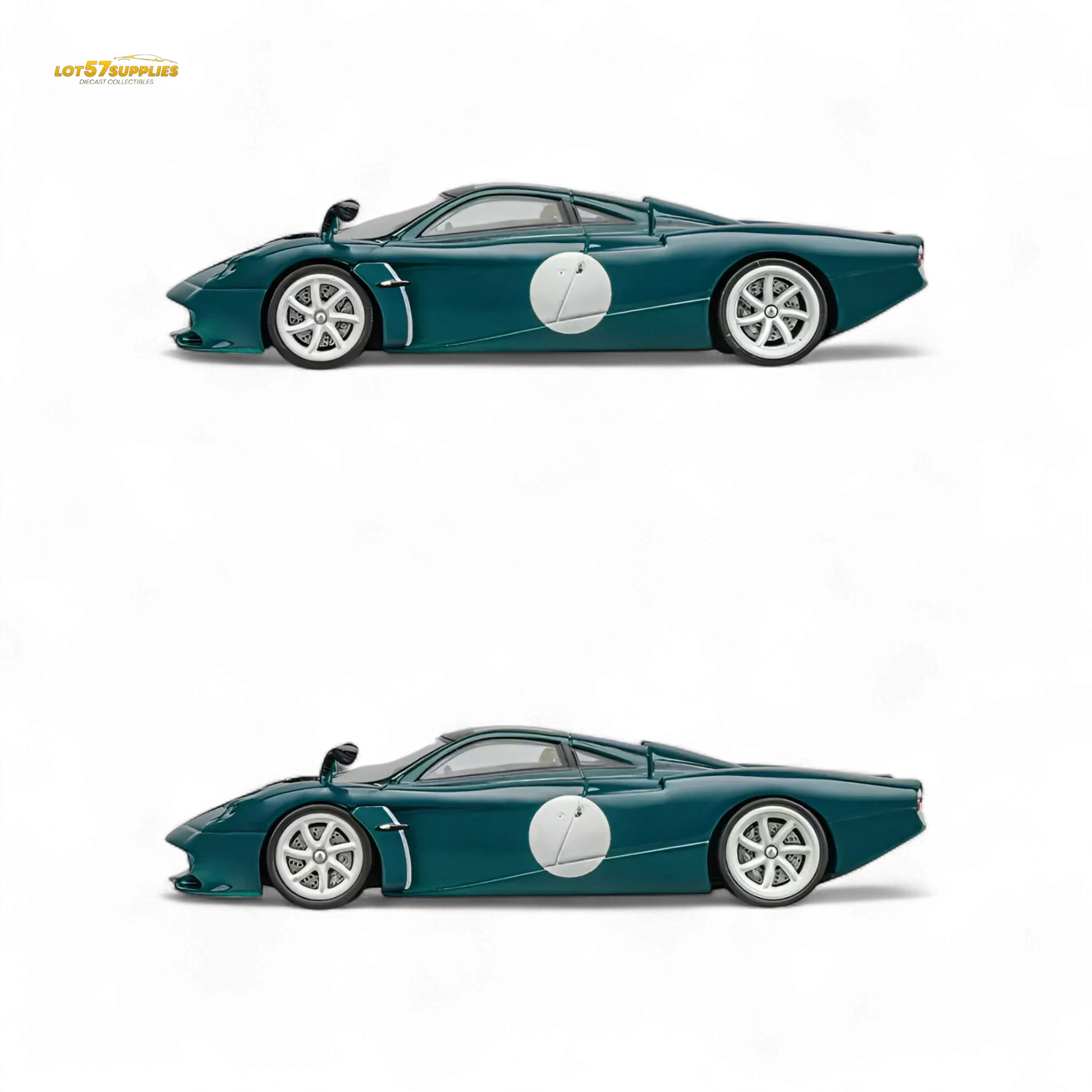 Pagani Codalunga 1 To 64 Preorder Green Exclusive Edition - ToylandEU