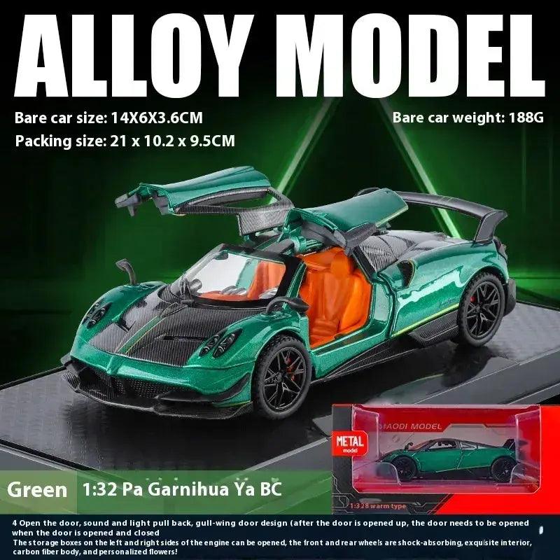  Pagani Huayra BC 1 32 Diecast Alloy Car Sound Light -  ToylandEU™