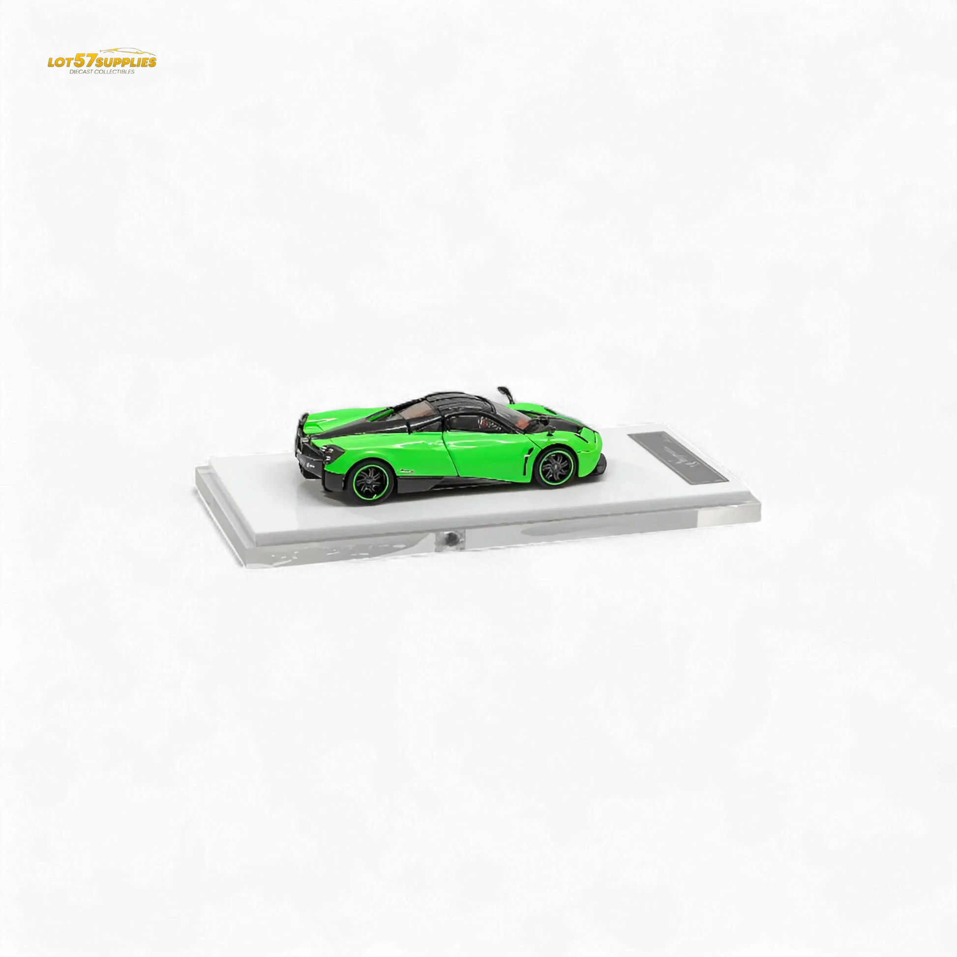 Pagani Huayra Diecast Model One Sixty Four Limited Edition Green - ToylandEU