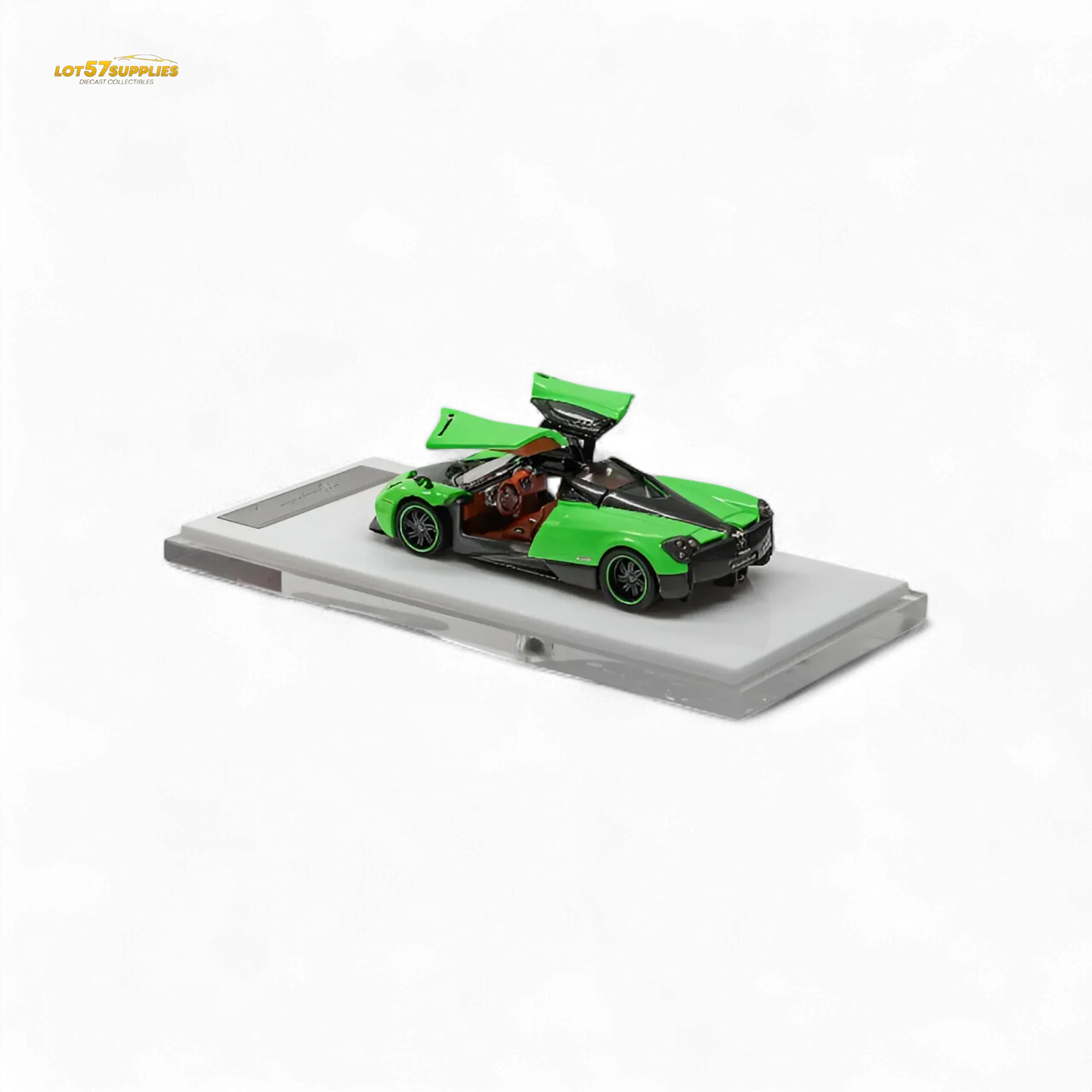 Pagani Huayra Diecast Model One Sixty Four Limited Edition Green - ToylandEU