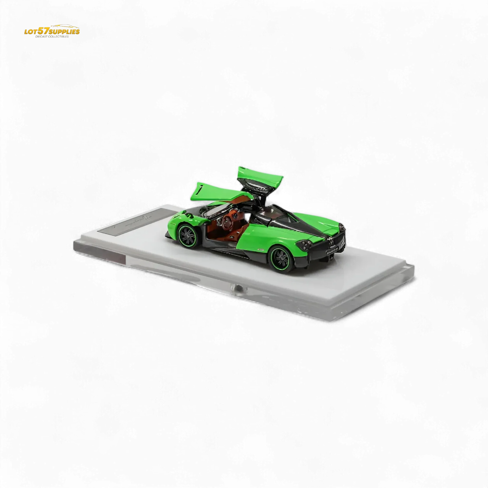 Pagani Huayra Diecast Model One Sixty Four Limited Edition Green - ToylandEU