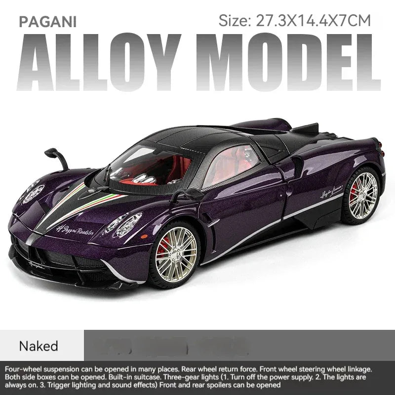 Pagani Huayra Dinastia Diecast Metal Model Car 1 To 18 - ToylandEU