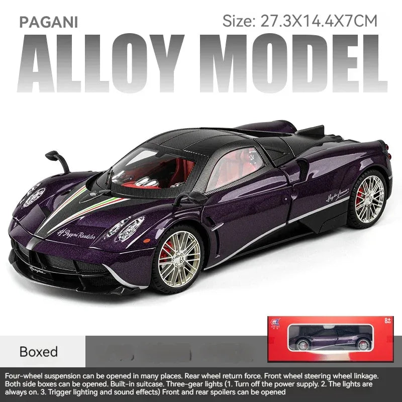 Pagani Huayra Dinastia Diecast Metal Model Car 1 To 18 - ToylandEU