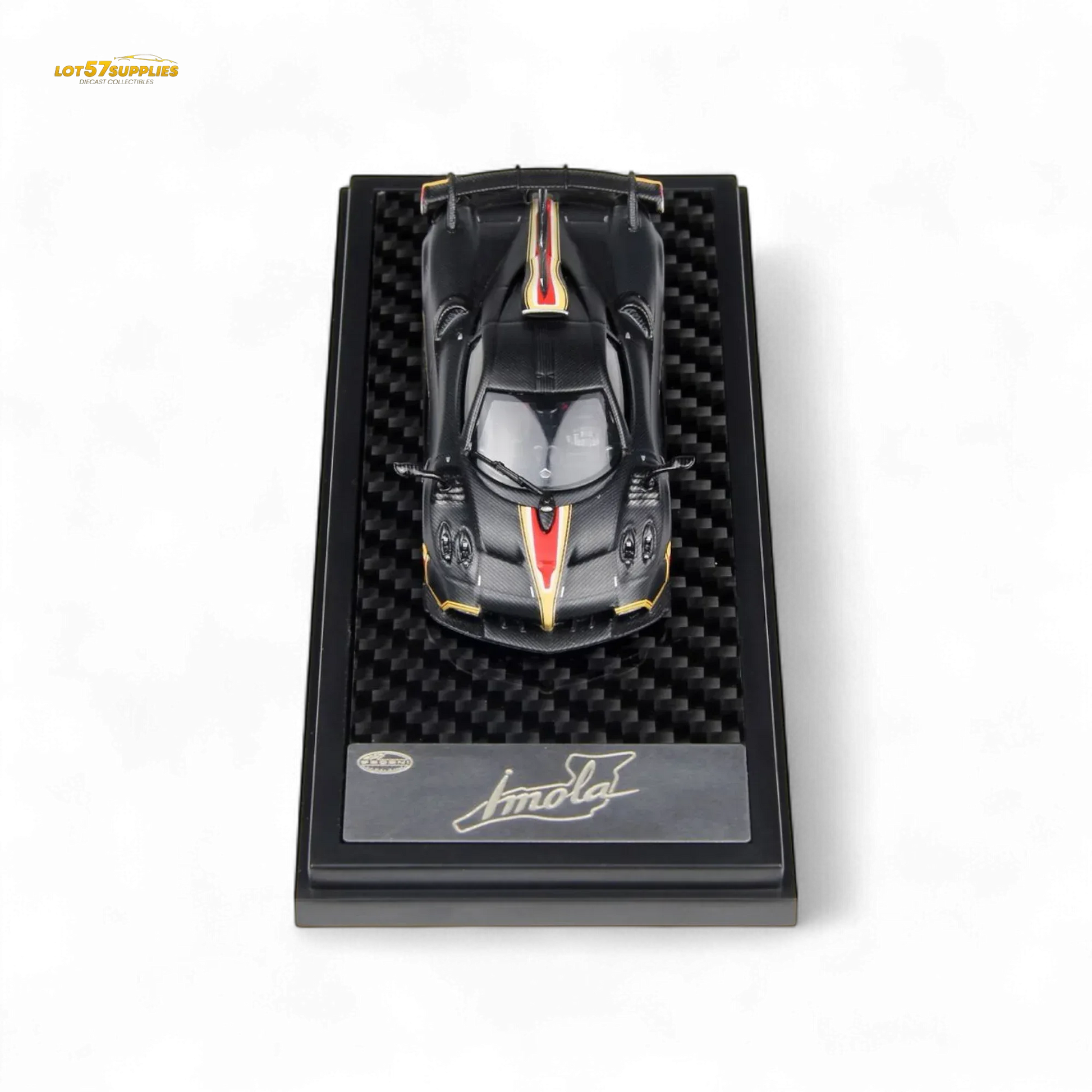 Pagani Imola Model Matte Black Limited Edition Preorder - ToylandEU