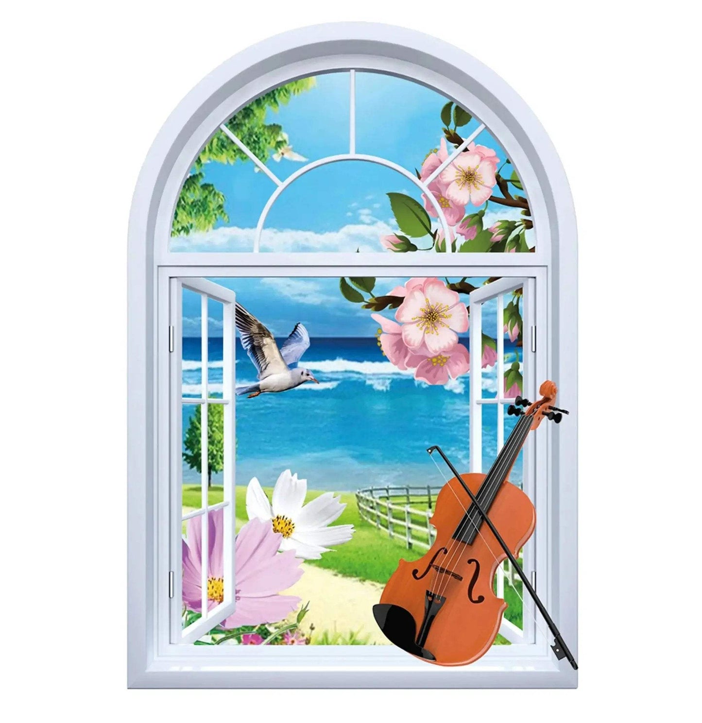 Paint By Number Violin Kit For Beginners No Mixing Required - ToylandEU