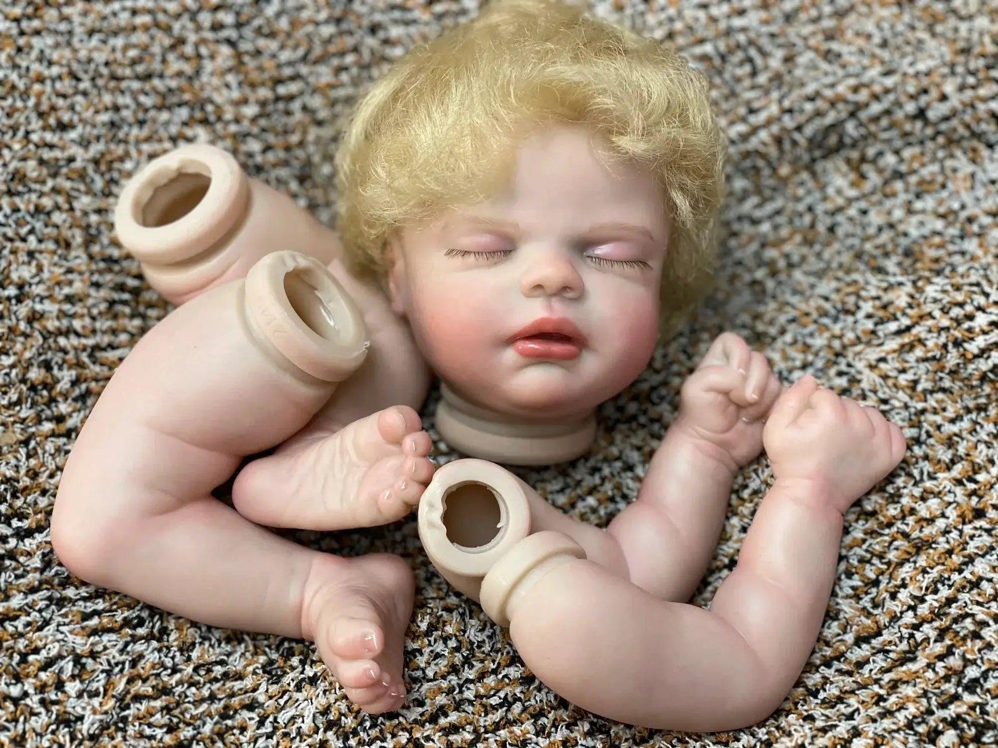  Painted Bebe Reborn Doll Kit 18 Inch Soft Touch -  ToylandEU™
