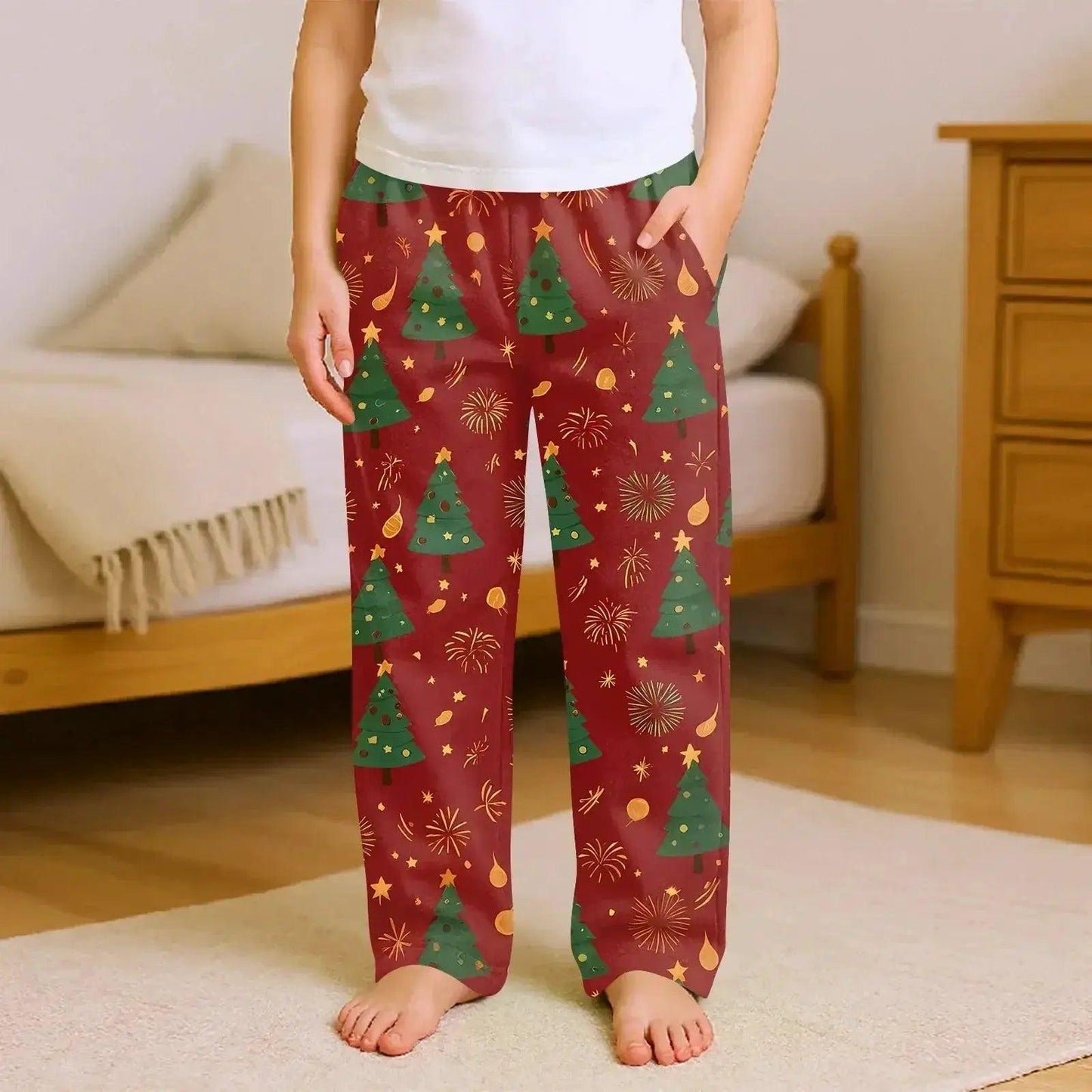 Kids Christmas Pajama Pants Loose Fit Comfort Cartoon -  ToylandEU™