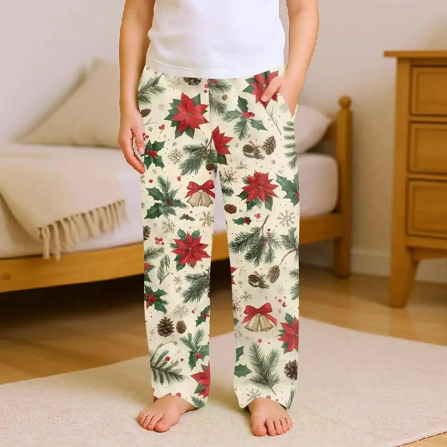  Kids Christmas Pajama Pants Loose Fit Comfort Cartoon -  ToylandEU™