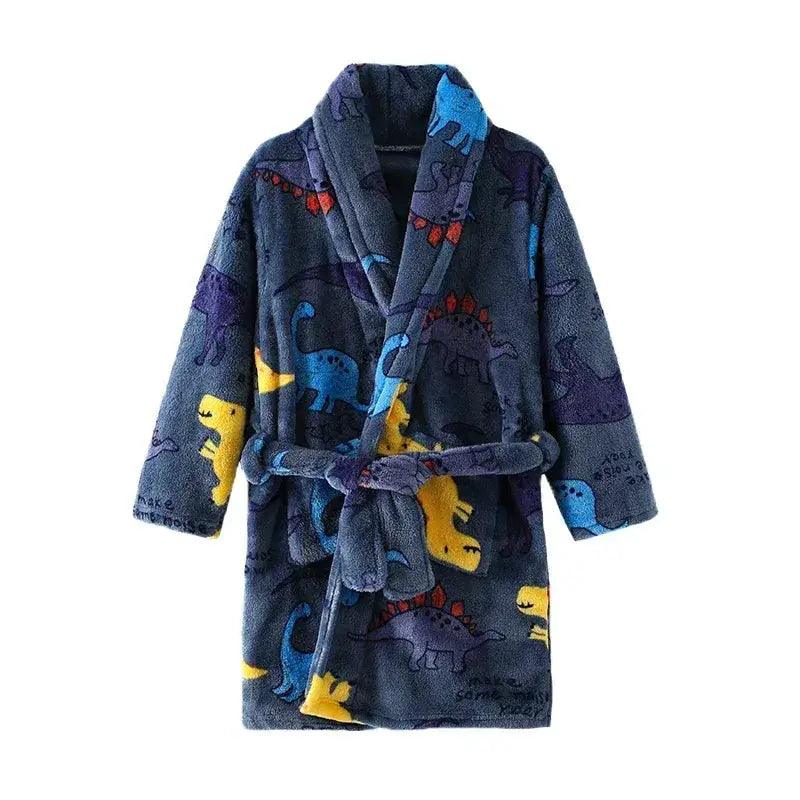  Cozy Flannel Kids Pajamas Unisex Warm Sleepwear Set -  ToylandEU™