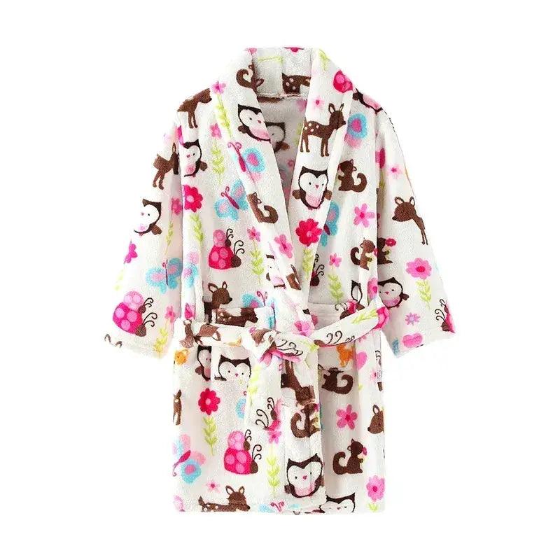  Cozy Flannel Kids Pajamas Unisex Warm Sleepwear Set -  ToylandEU™
