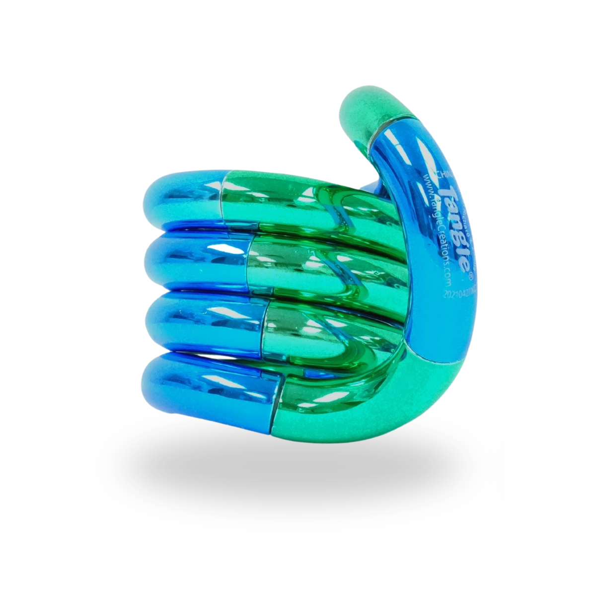 Palm Tangle Fidget Toy | Metallic Finish | Toylandeu™
