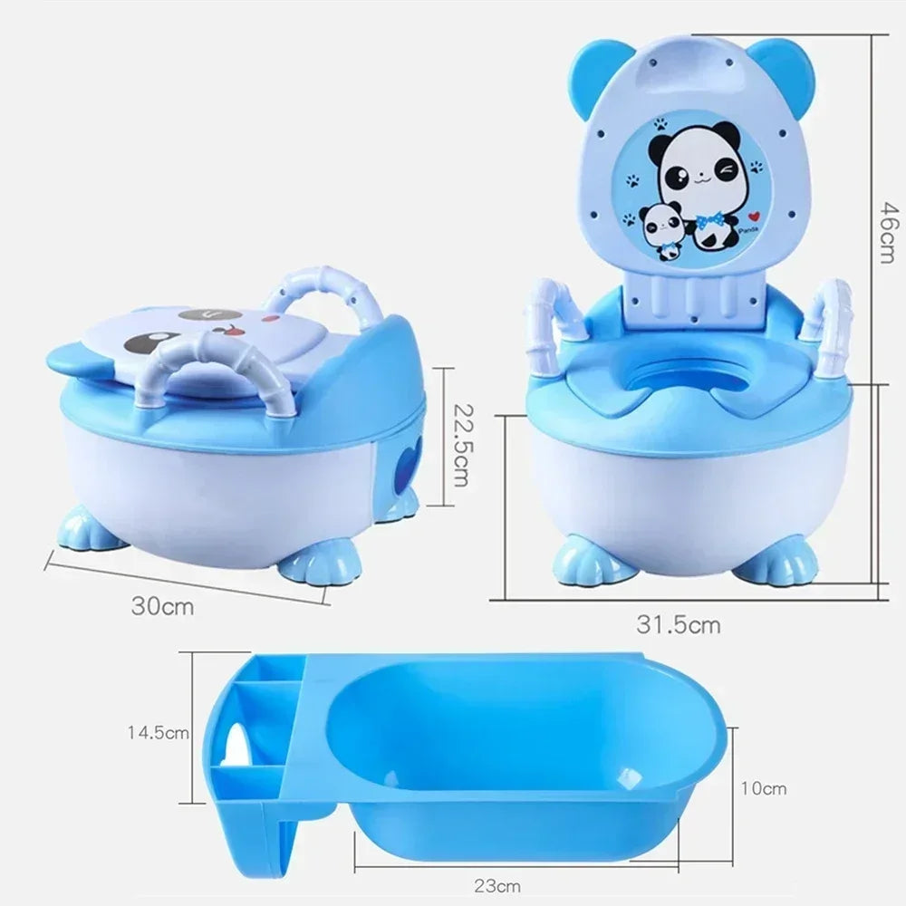 Panda Baby Potty Training Seat For Kids With Free Brush - ToylandEU
