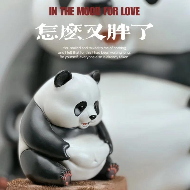  Panda Figurine | Miniature Panda Figure | Toylandeu 