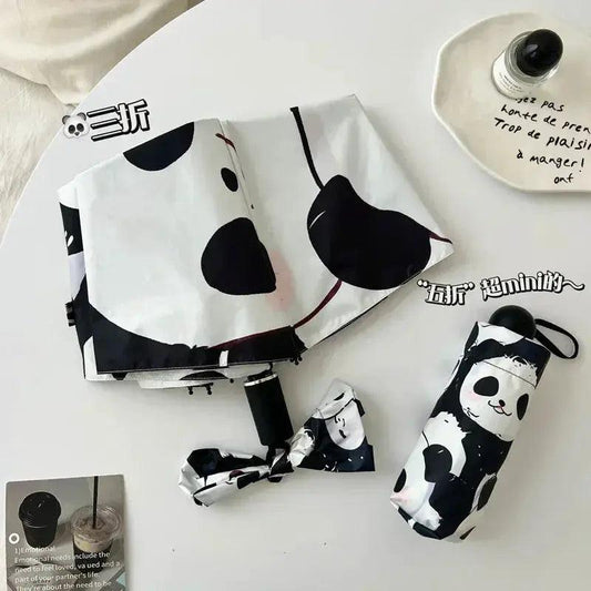  Panda Kids Umbrella Automatic Folding UV Protection -  ToylandEU™