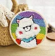  Panda-Themed DIY Punch Needle Embroidery Kit for Home Decor -  ToylandEU™