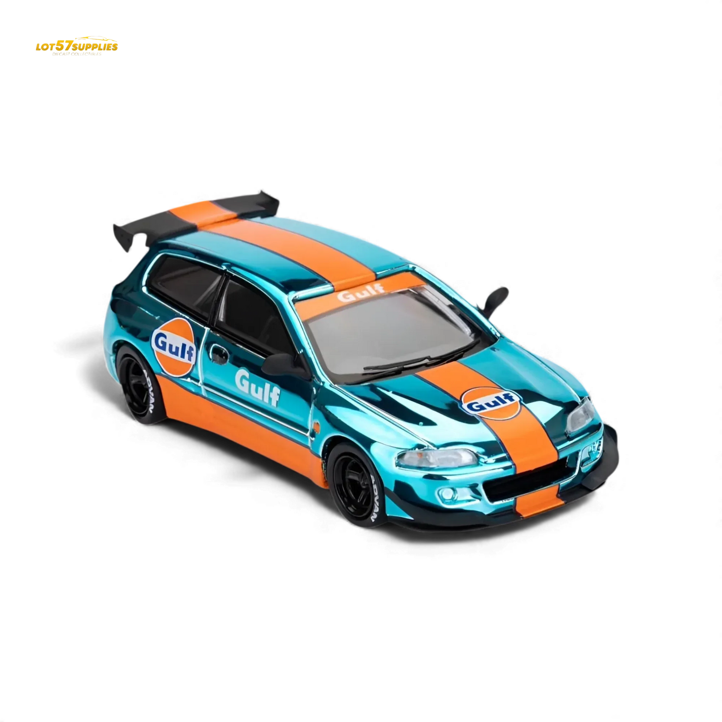 Pandem Civic EG6 Rocket Bunny Gulf Diecast Limited - ToylandEU