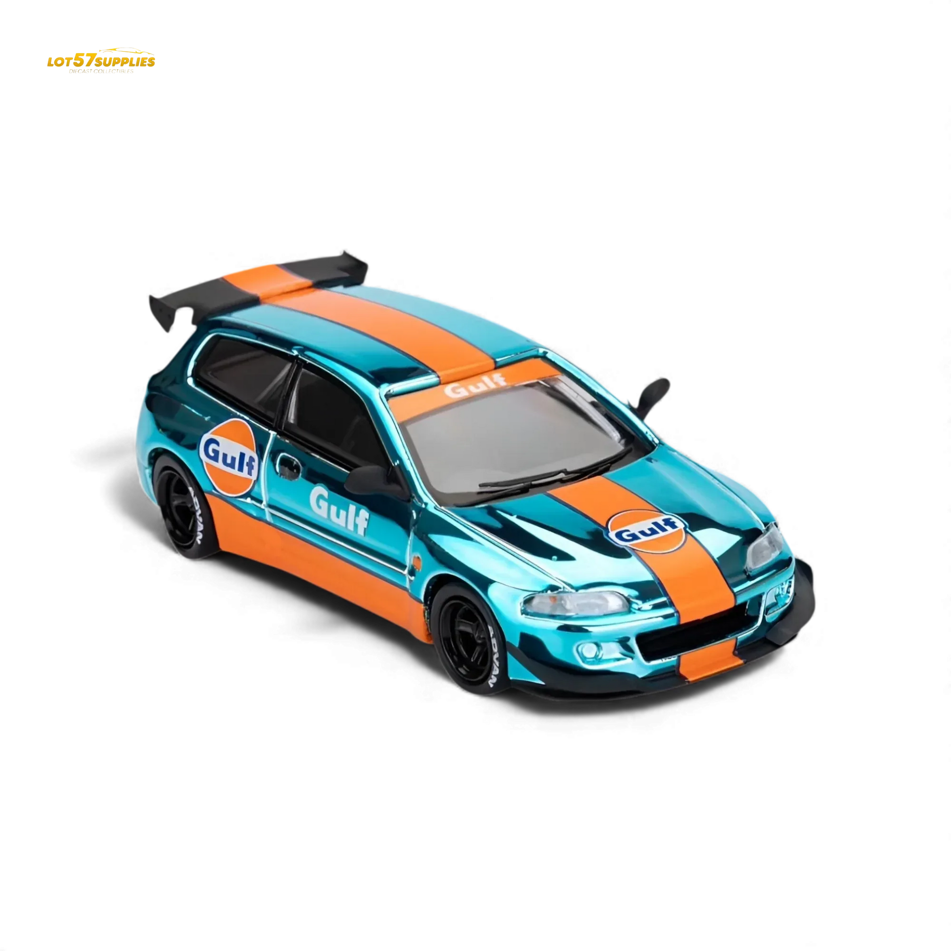 Pandem Civic EG6 Rocket Bunny Gulf Diecast Limited - ToylandEU