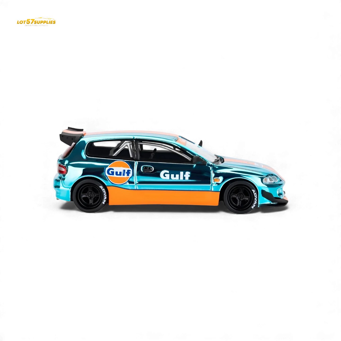 Pandem Civic EG6 Rocket Bunny Gulf Diecast Limited - ToylandEU