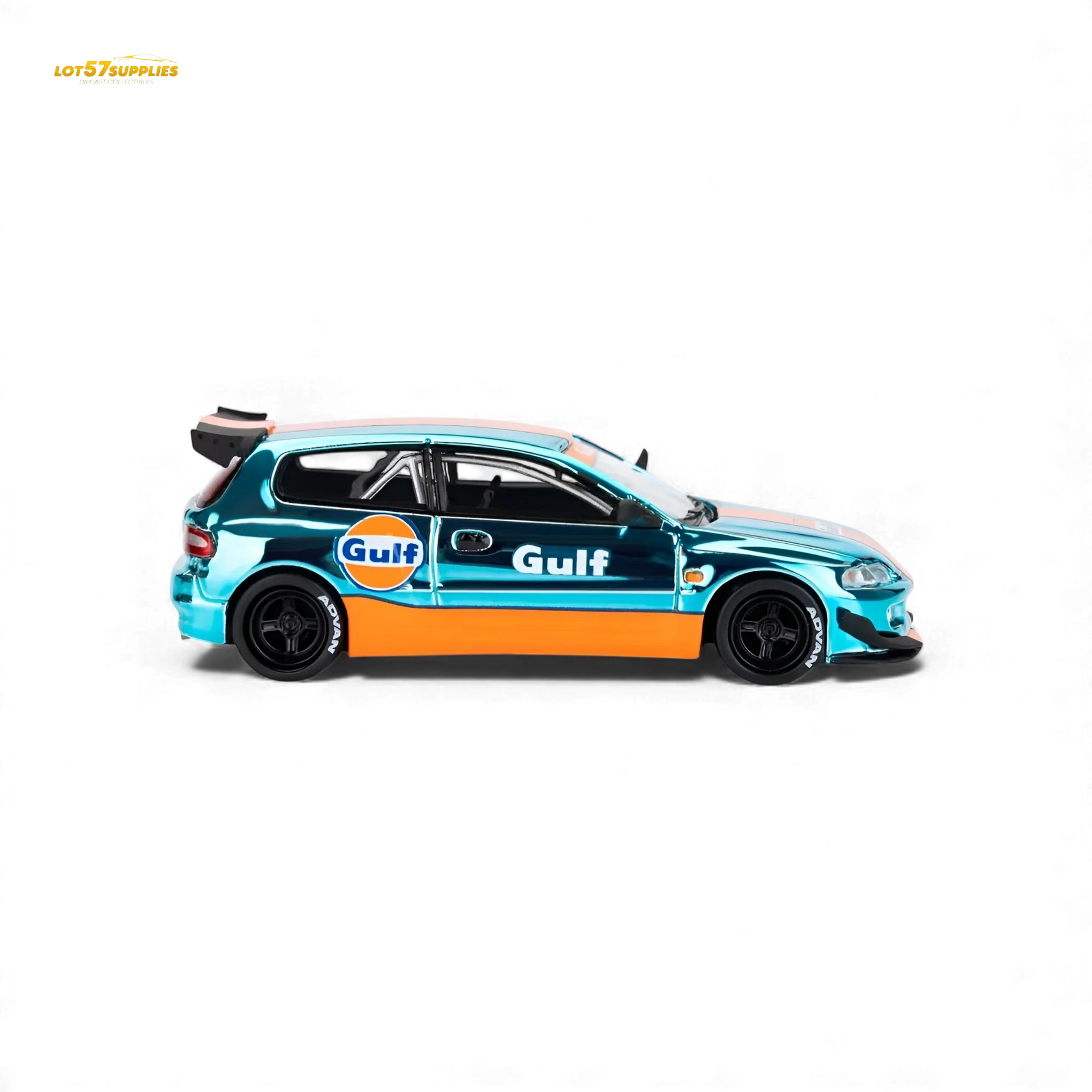 Pandem Civic EG6 Rocket Bunny Gulf Diecast Limited - ToylandEU