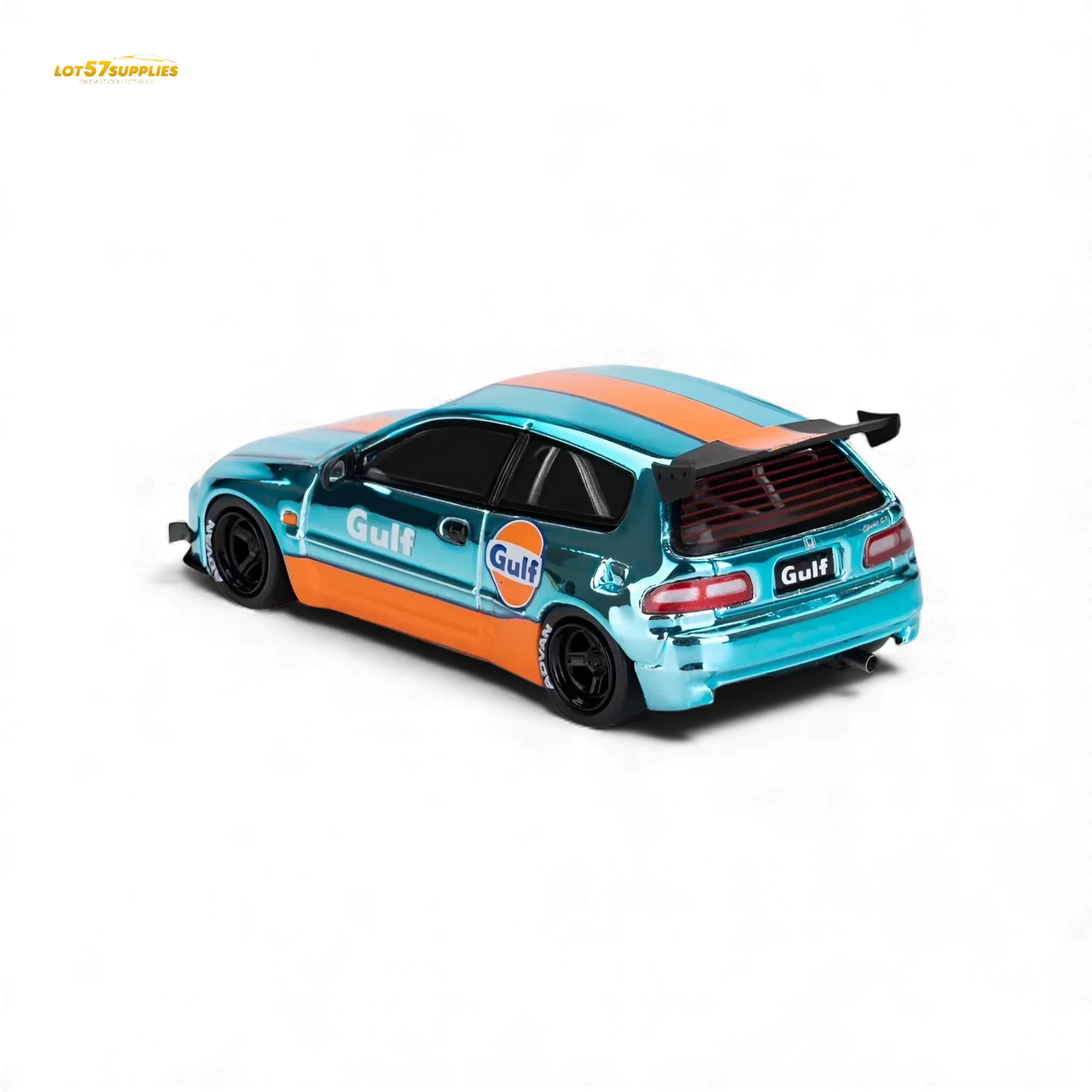 Pandem Civic EG6 Rocket Bunny Gulf Diecast Limited - ToylandEU
