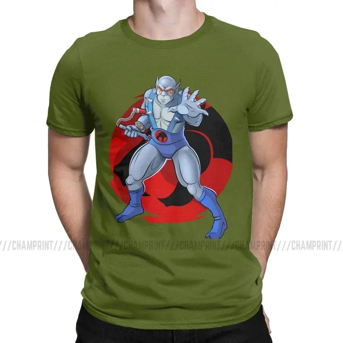  Panthro Thundercats Pure Cotton T Shirt Men Graphic -  ToylandEU™