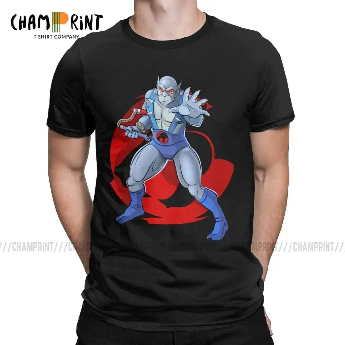 Panthro Thundercats Pure Cotton T Shirt Men Retro Graphic - ToylandEU