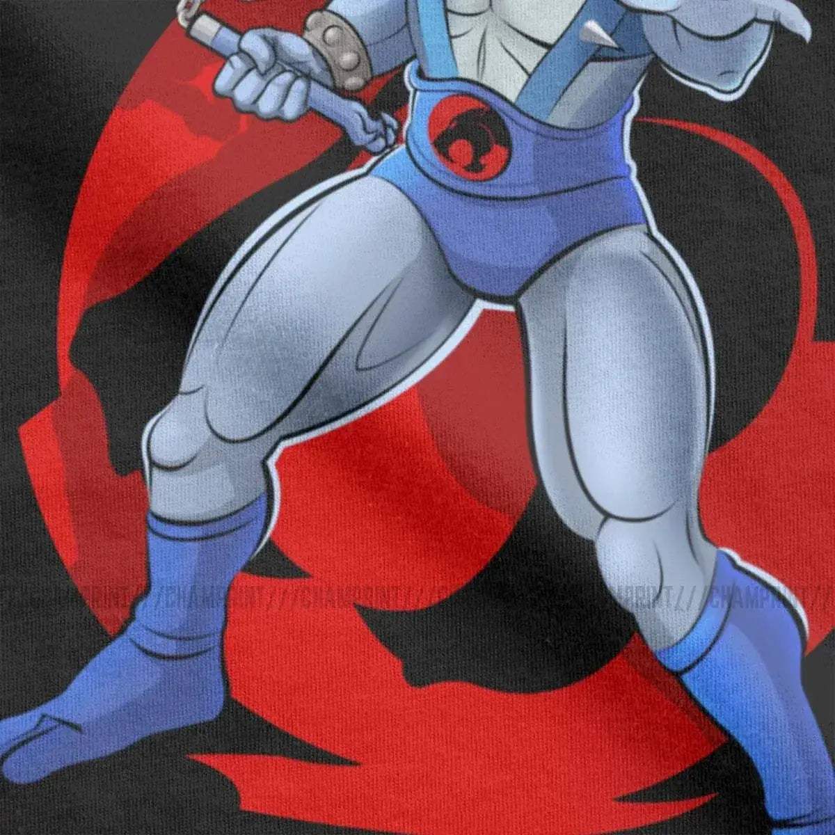 Panthro Thundercats Pure Cotton T Shirt Men Retro Graphic - ToylandEU