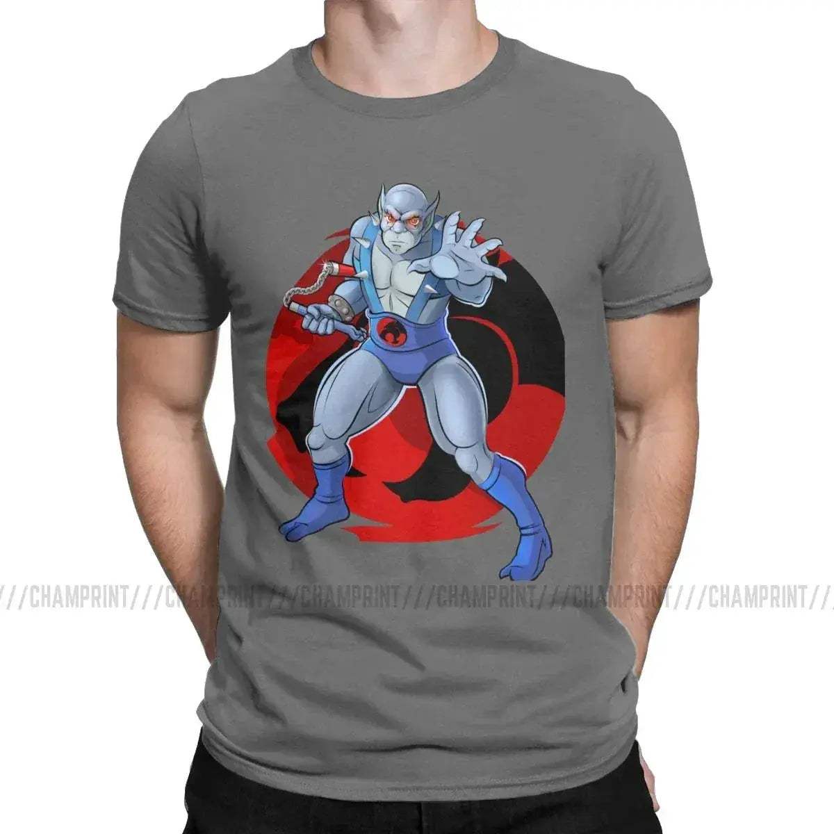 Panthro Thundercats Pure Cotton T Shirt Men Retro Graphic - ToylandEU