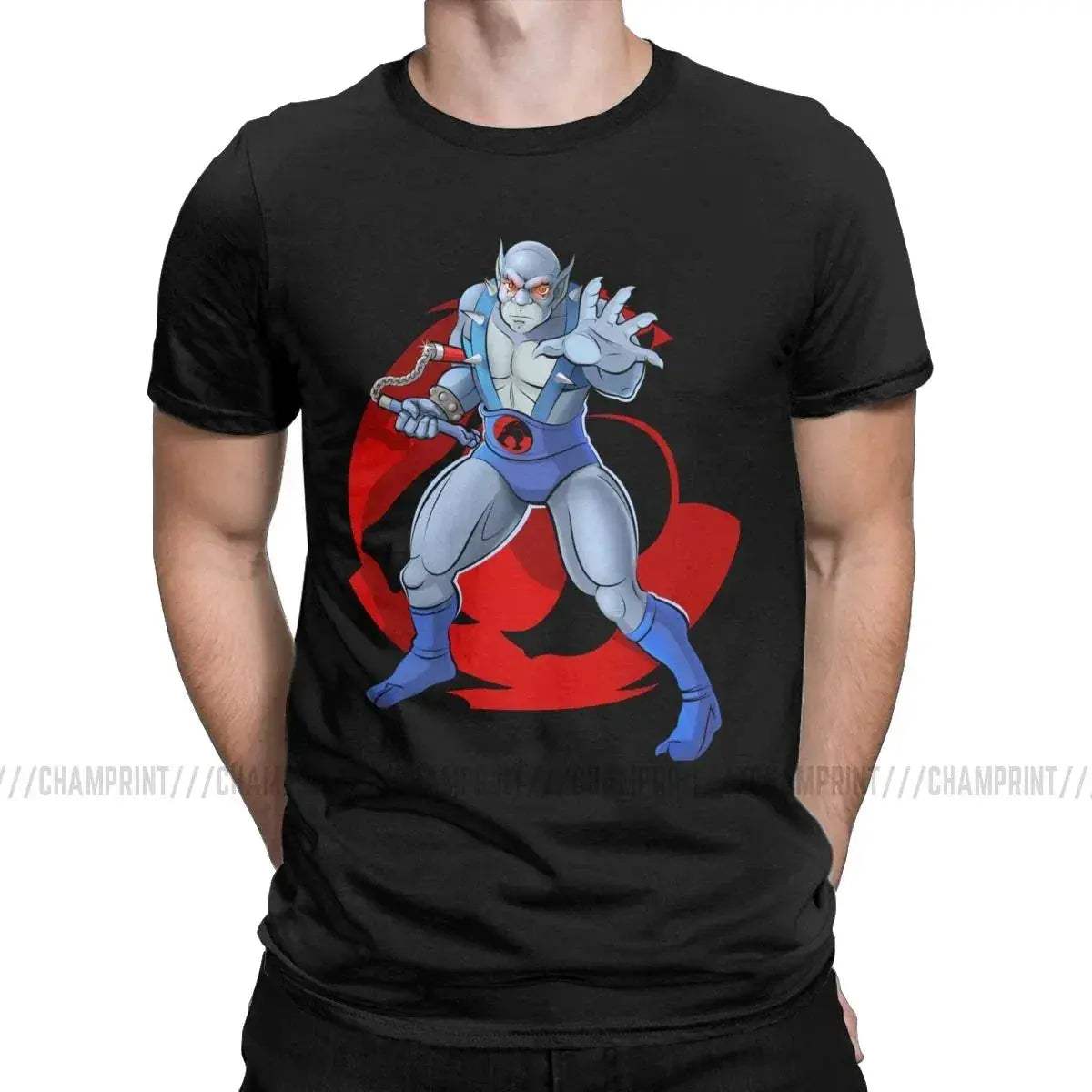 Panthro Thundercats Pure Cotton T Shirt Men Retro Graphic - ToylandEU
