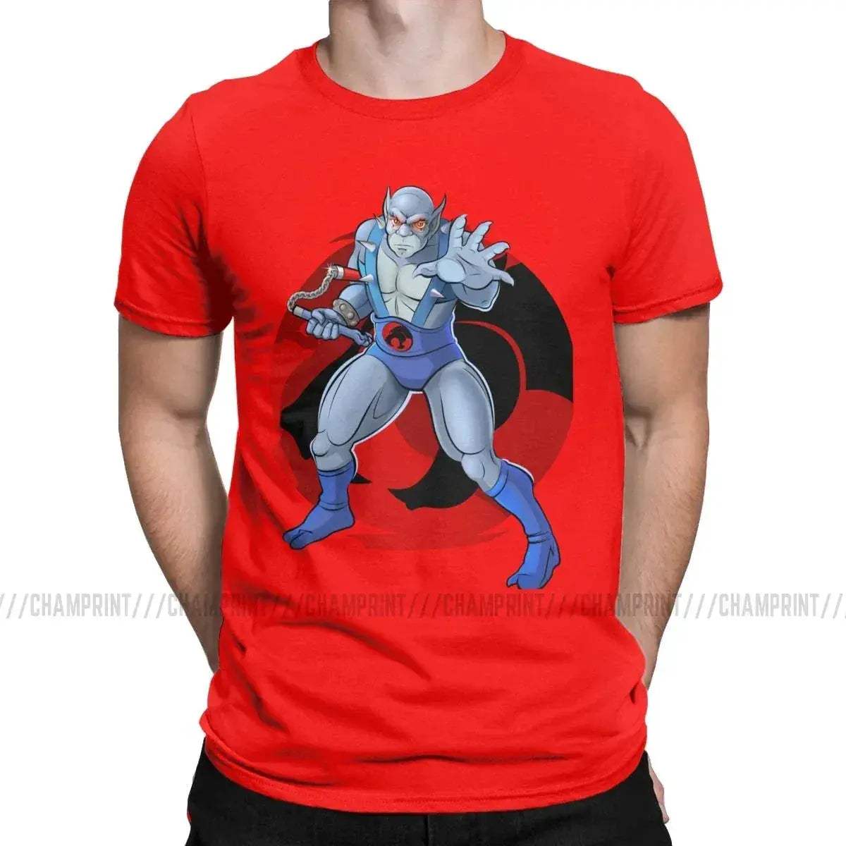 Panthro Thundercats Pure Cotton T Shirt Men Retro Graphic - ToylandEU