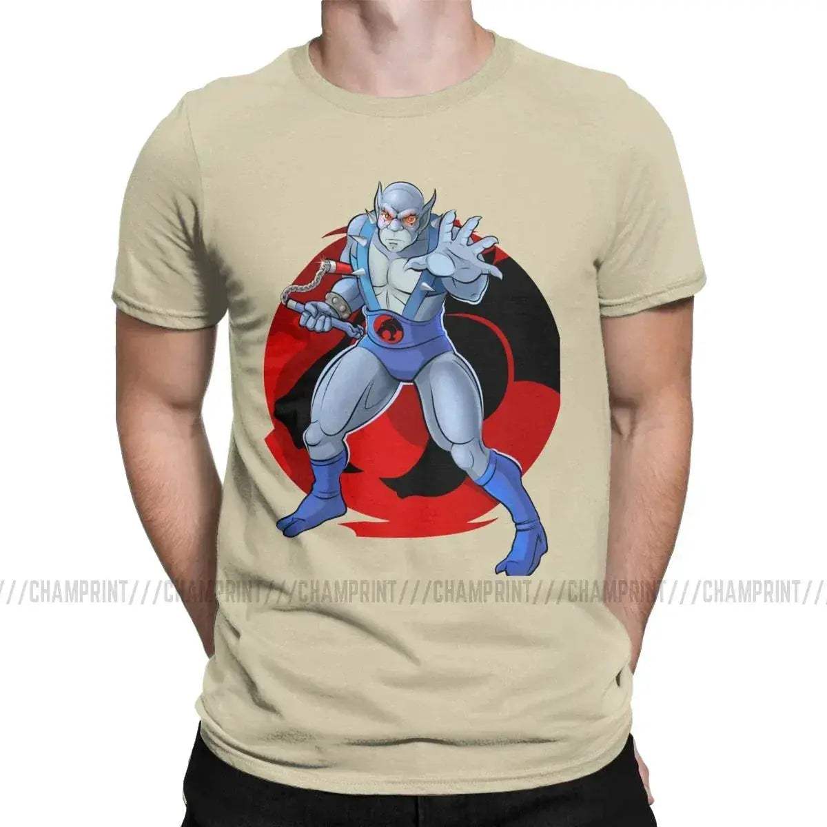 Panthro Thundercats Pure Cotton T Shirt Men Retro Graphic - ToylandEU