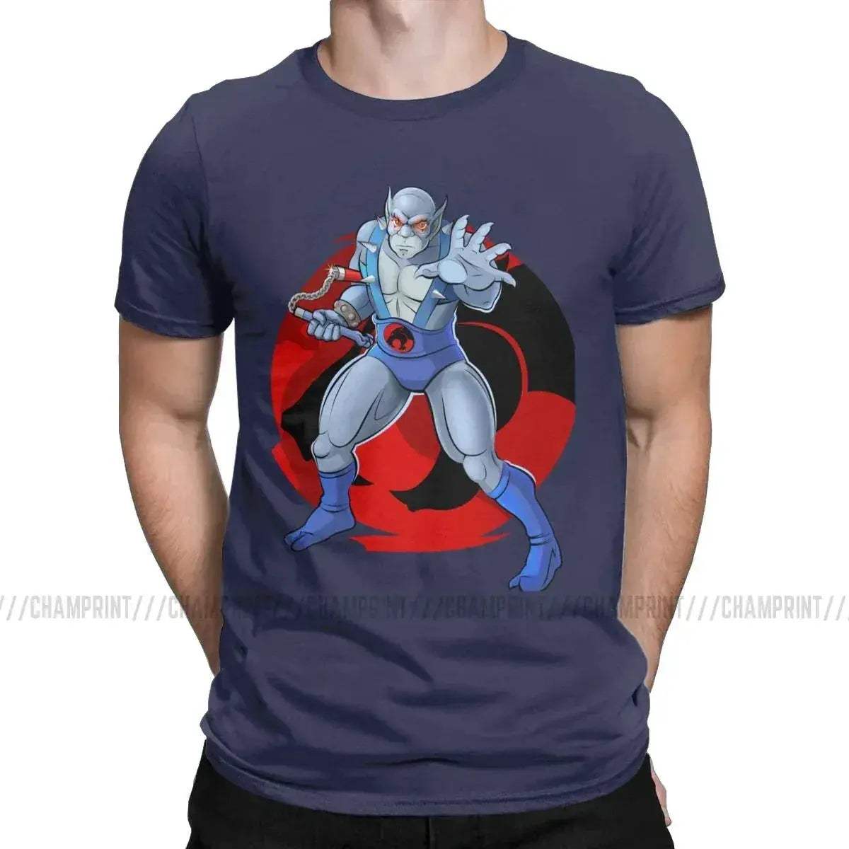 Panthro Thundercats Pure Cotton T Shirt Men Retro Graphic - ToylandEU