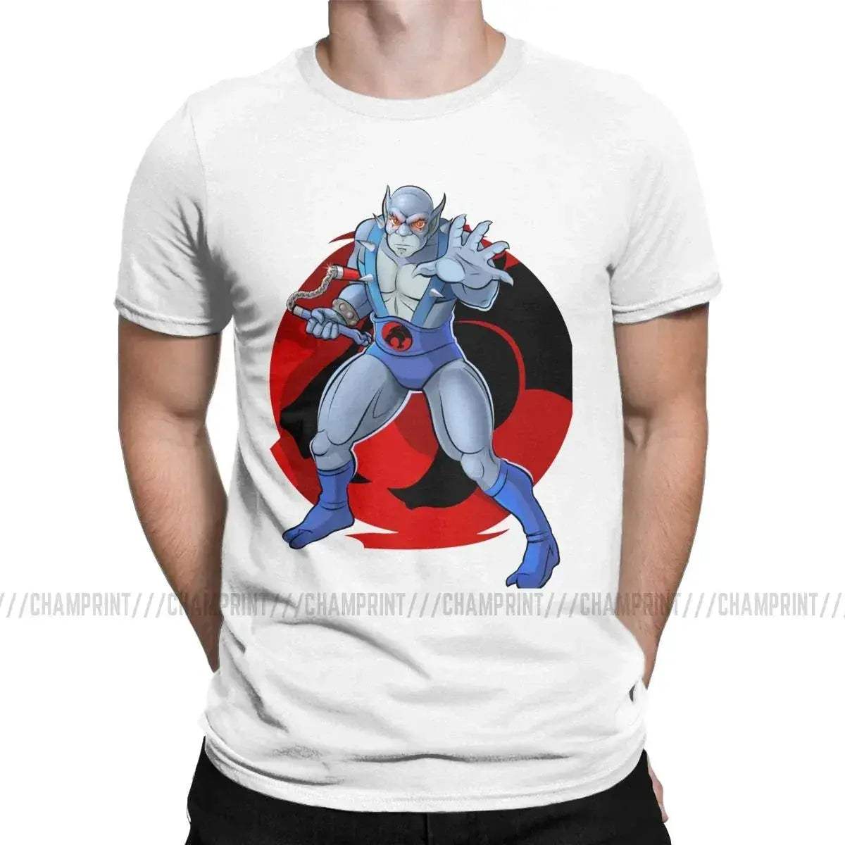 Panthro Thundercats Pure Cotton T Shirt Men Retro Graphic - ToylandEU