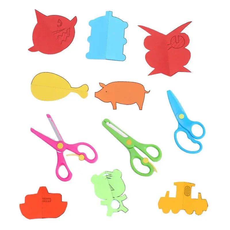  Paper Cutting Set For Kids Durable Child Safe Scissors -  ToylandEU™