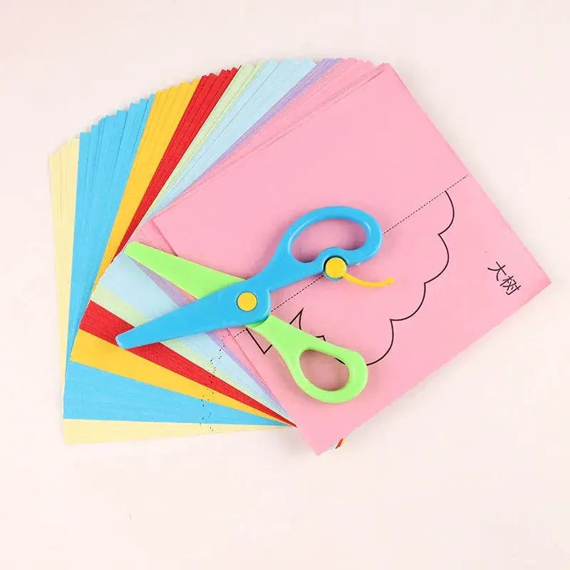 Paper Cutting Set For Kids With Child Safe Scissors - ToylandEU