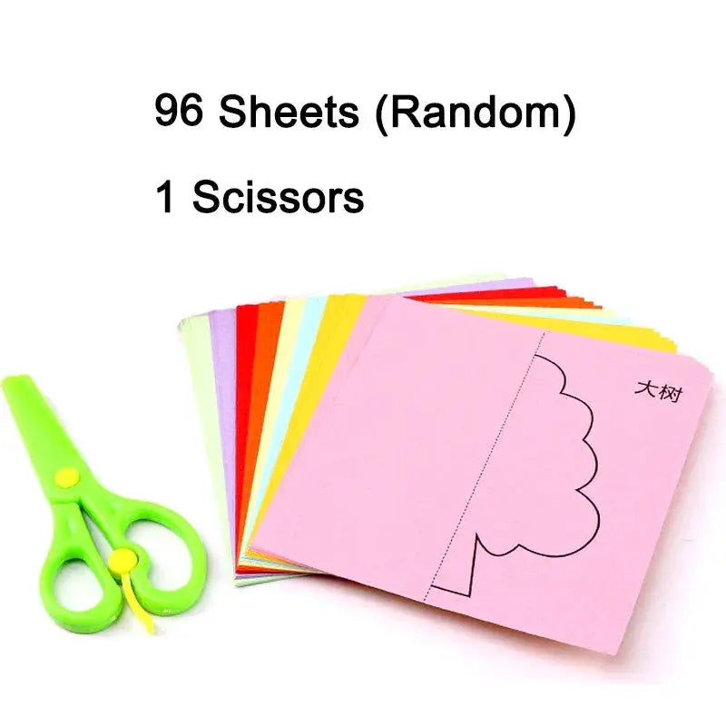 Paper Cutting Set For Kids With Child Safe Scissors - ToylandEU