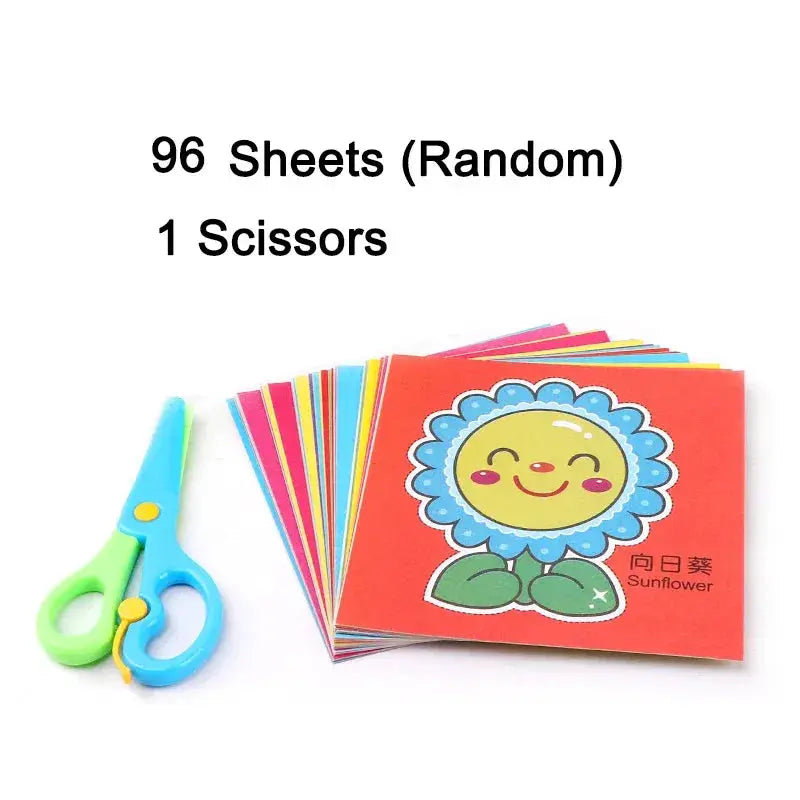 Paper Cutting Set For Kids With Child Safe Scissors - ToylandEU