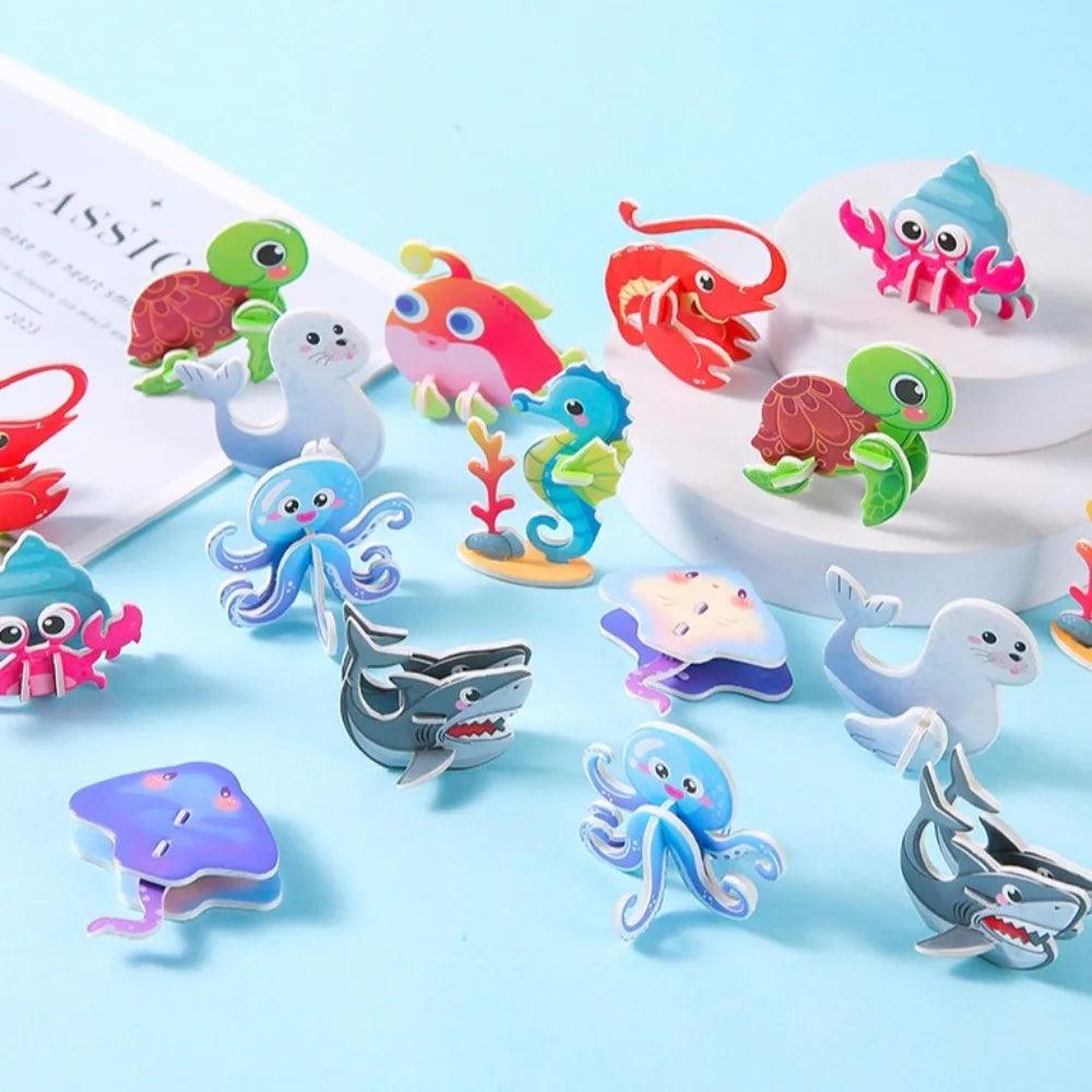  Paper Jigsaw Puzzles | 3D Educational Toy | Toylandeu™ 