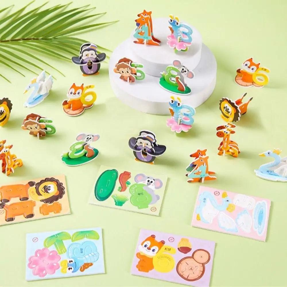  Paper Jigsaw Puzzles | 3D Educational Toy | Toylandeu™ 
